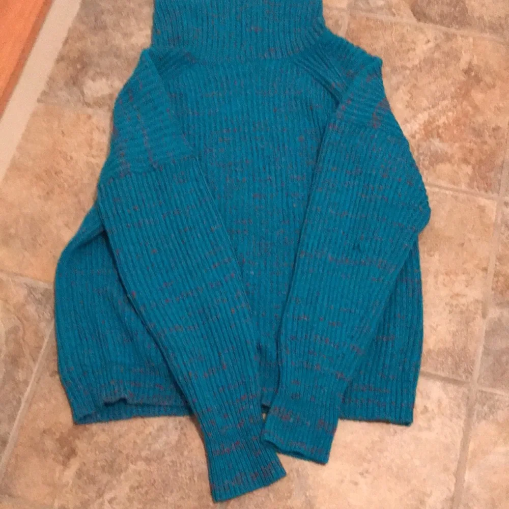 Free People Blue Cowl Neck Sweater - Picture 10 of 11